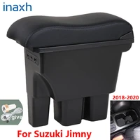 for suzuki jimny armrest jimny 2020 2019 2018 2017 jb74 retrofit parts car armrest box storage box car interior accessories 3usb