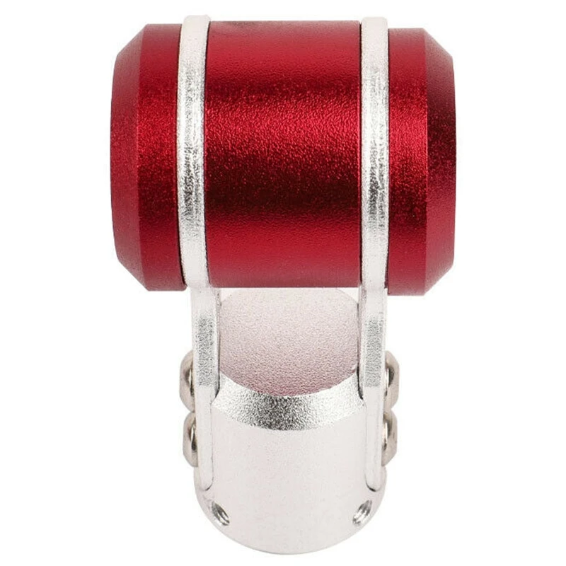 

Universal Aluminum Aircraft Manual Racing Gear Stick Shifter Shift Knob Red Automatic Shift Knob (with 3 Adapters)