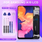Catteny 6,2 дюймов для Samsung Galaxy A105 ЖК Сенсорная панель дигитайзер в сборе A105F A105FD A105A экран A10 дисплей с рамкой