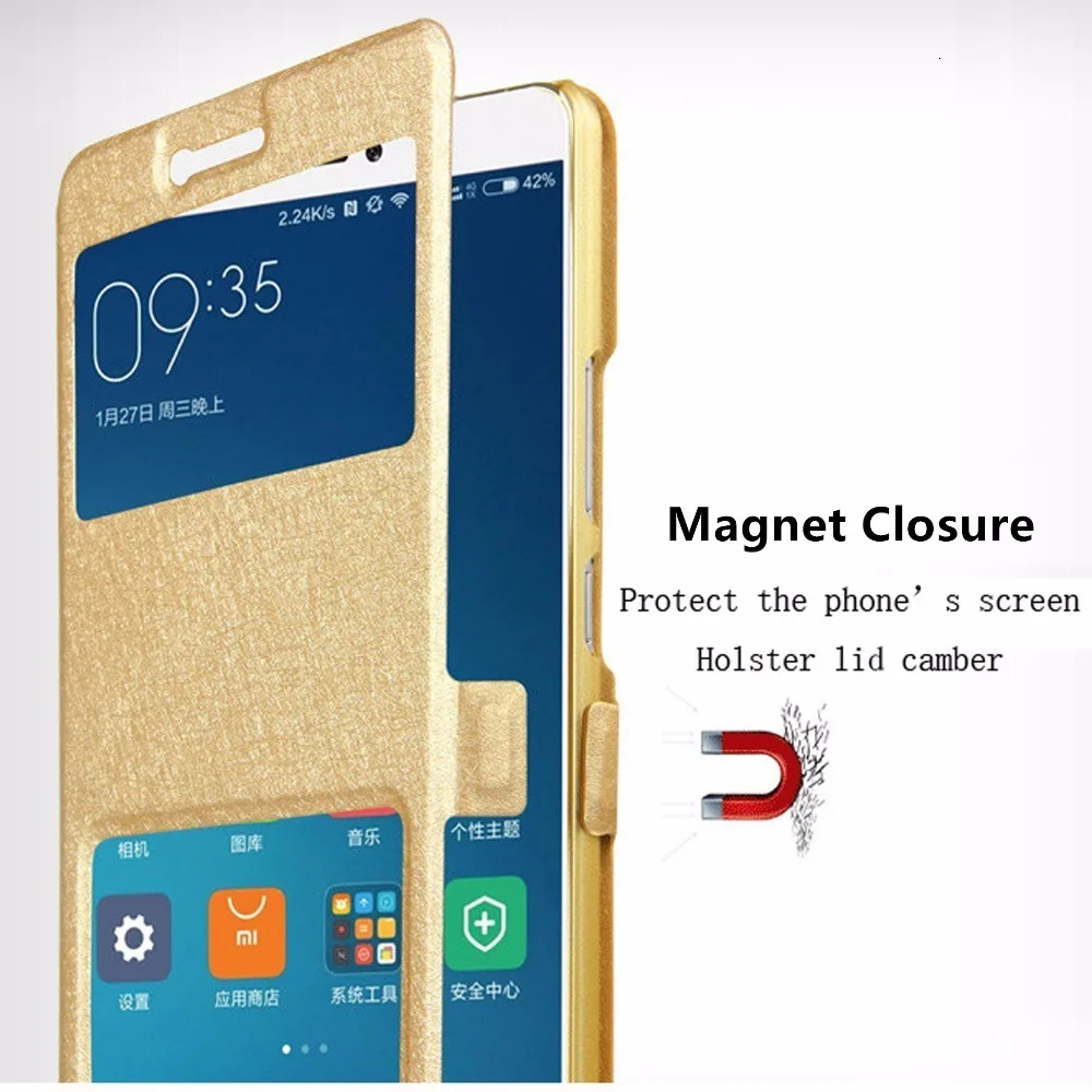 Чехол для Xiaomi Redmi Note 5 Plus Pro 4 4X 5A 4A 3 3S 2 кожаный чехол с Откидывающейся Крышкой Red mi