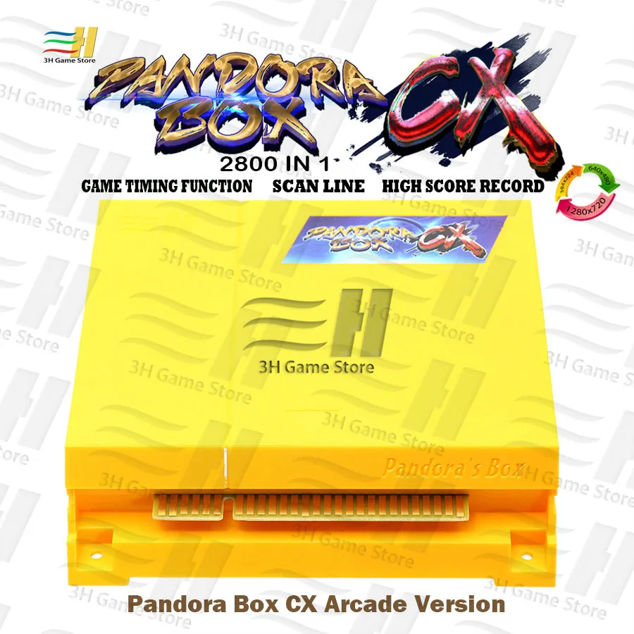 2021 Pandora box CX 2800 в 1 аркадная игровая доска VGA CGA HDMI Совместимость crt jamma pcb доски