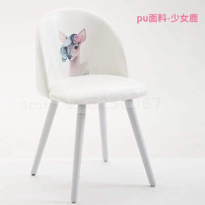 Европейский стул для макияжа розового цвета девочки размеры сердце творческая