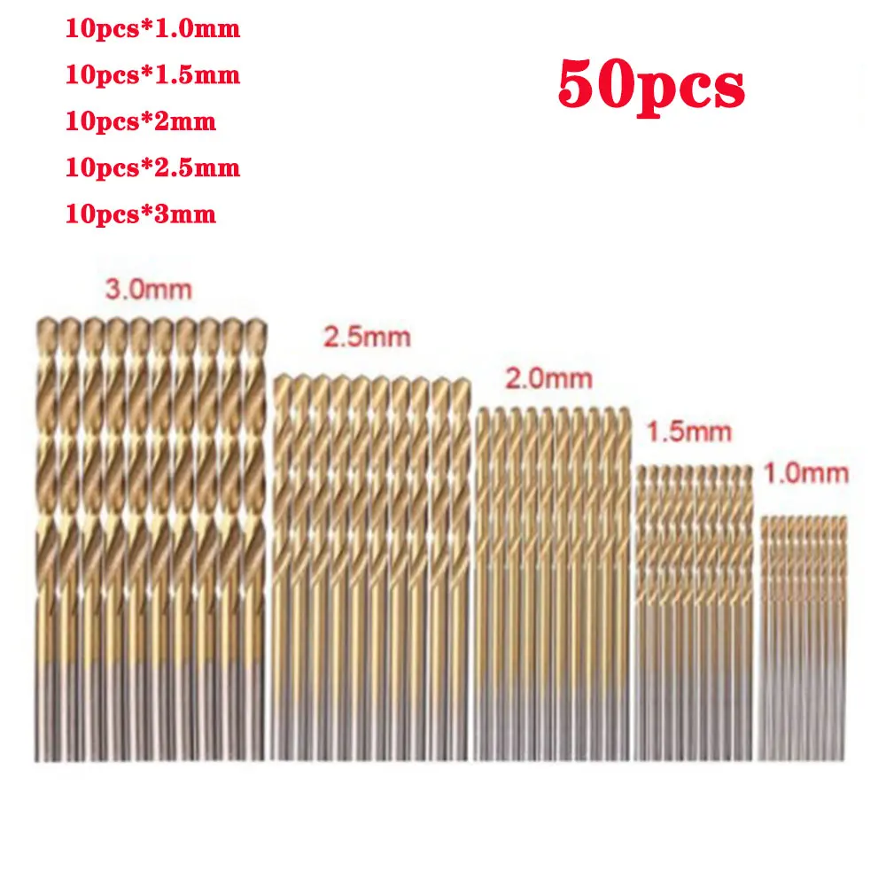 

Many kinds of high speed steel titanium coated twist drill bit straight shank bit hand drill