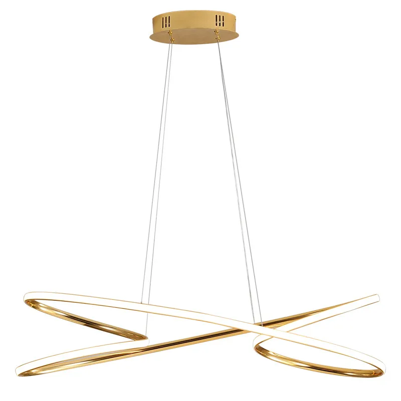 Минималистичный подвесной современный светодиодный светильник для столовой