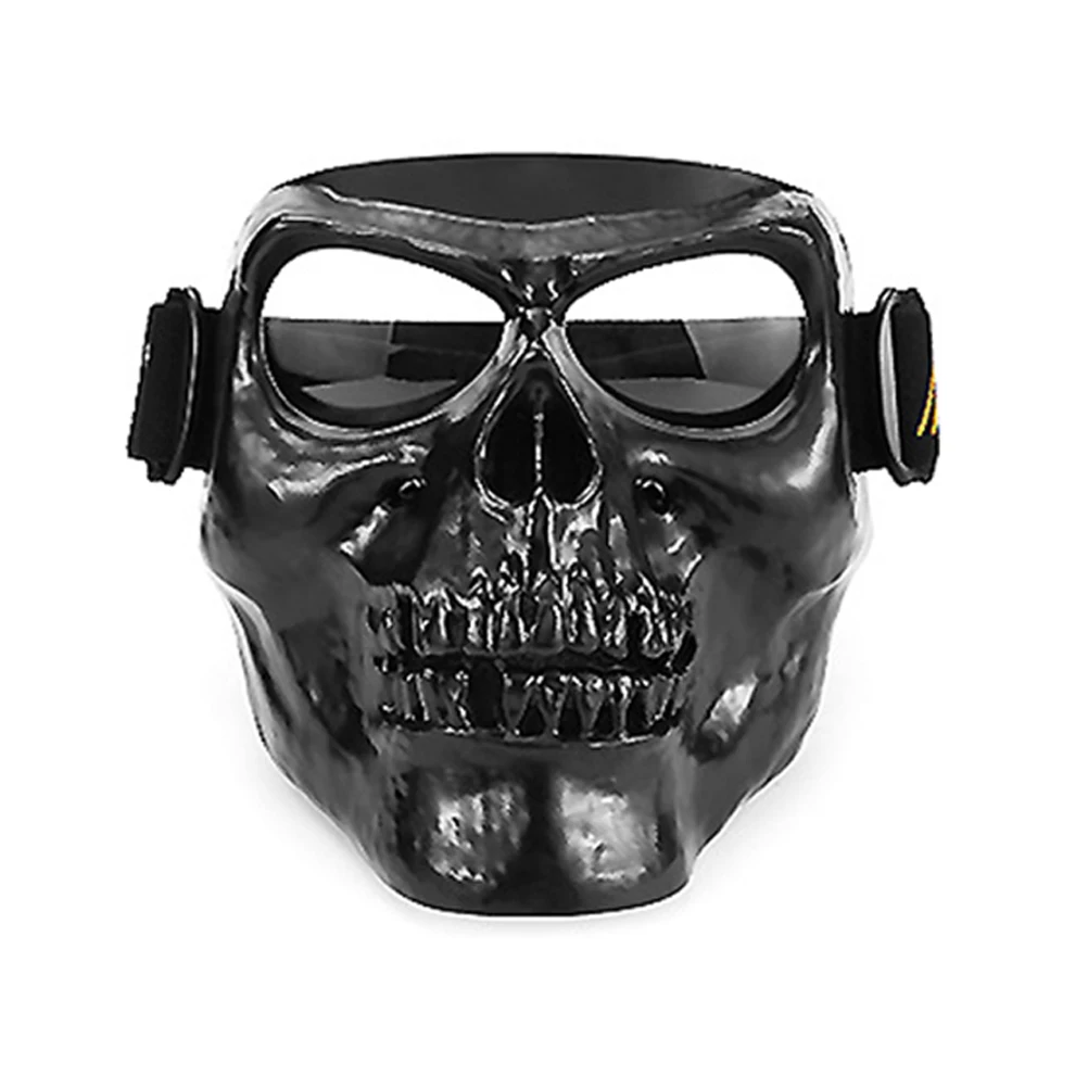 Мотоциклетные шлемы маска для мужчин полный уход за кожей лица из АБС пластика с