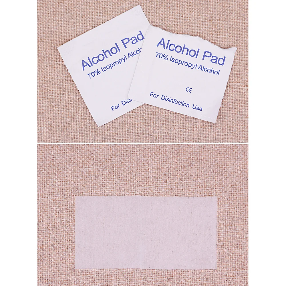 100 ⑤ кор. одноразовые спиртовые прокладки дезинфекция коврик антисептик уход за