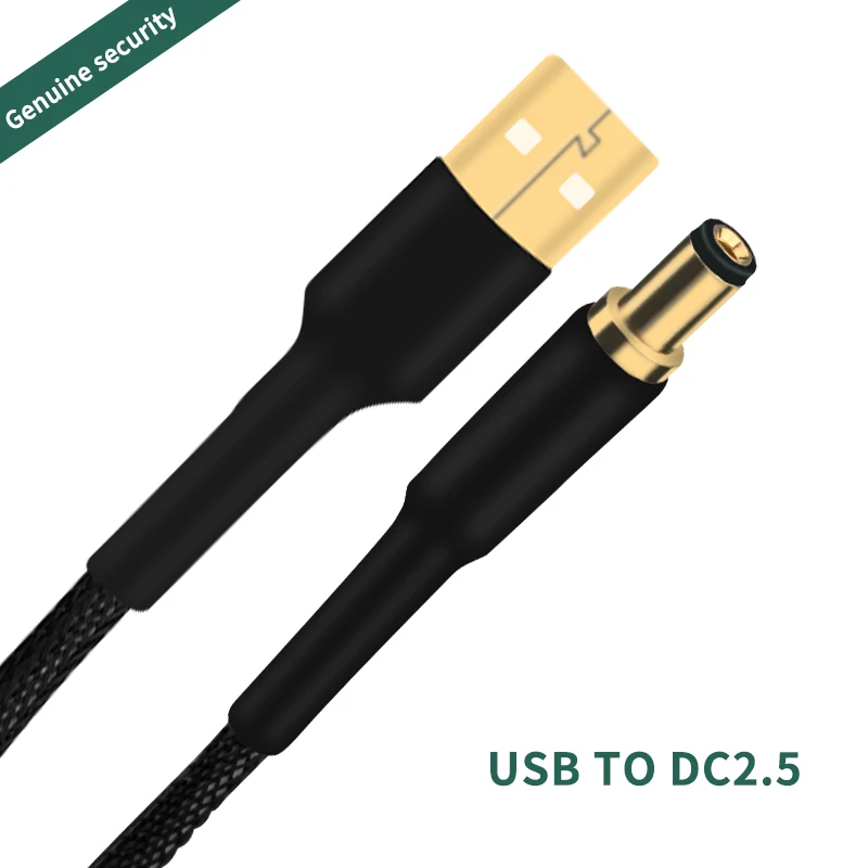 occ dc power cable usb a 2 5mm2 1mm hifi dedicated audiophile audio dc5 5 2 1 dc cable free global shipping