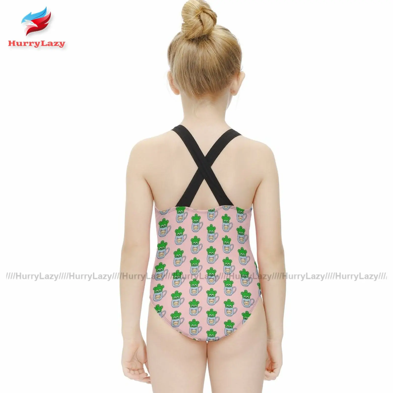

Cactus Swimsuit Belt Print Sport Swimwear Youth Fashion 1 Piece Bathing Suit