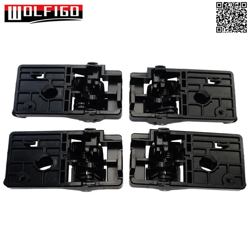 Новый черный LH RH левый и правый Внутри внутренние дверные ручки автомобиля