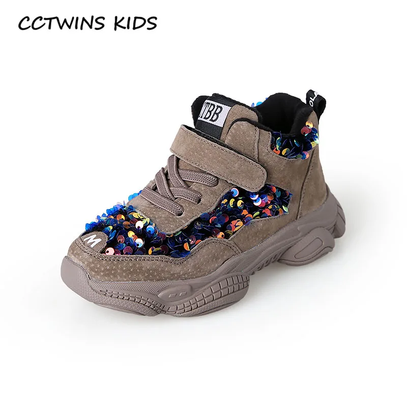CCTWINS/детская обувь; коллекция года; зимние детские кроссовки из натуральной кожи; спортивная обувь для маленьких мальчиков; высокие кроссовки для девочек; FH2631