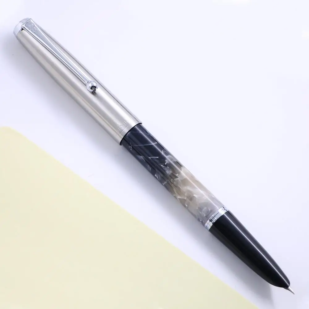 High Quality Jinhao 51a Fountain Pen Organic Glass Ink 0.38mm Extra Fine with Gift Box School Office Supplies | Канцтовары для