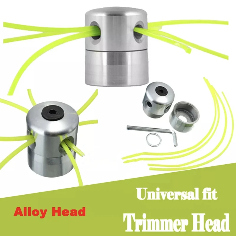 Сменная алюминиевая стальная Головка триммера для травы с 4 линиями Аксессуары