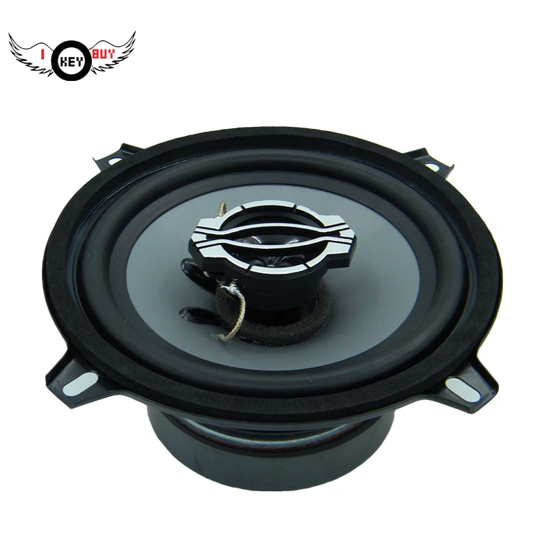 

1pc 5.25 inch Car Coaxial 2 way Powerful 150 W 4 Ohm Steel Frame Speaker Rubber Edge Injection Cone Music Player Universal