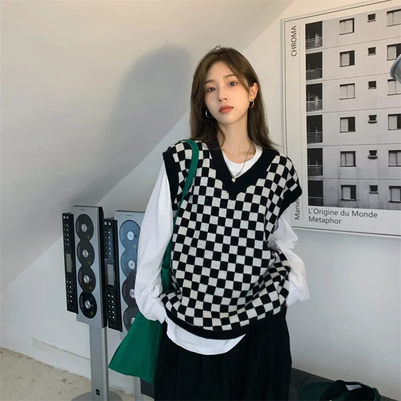 

CMAZ 2021 Autumn Winte Sweater Women Tops Knitted Pullover Korean Style Cardigan Soft Warm Pull Thick Outwear