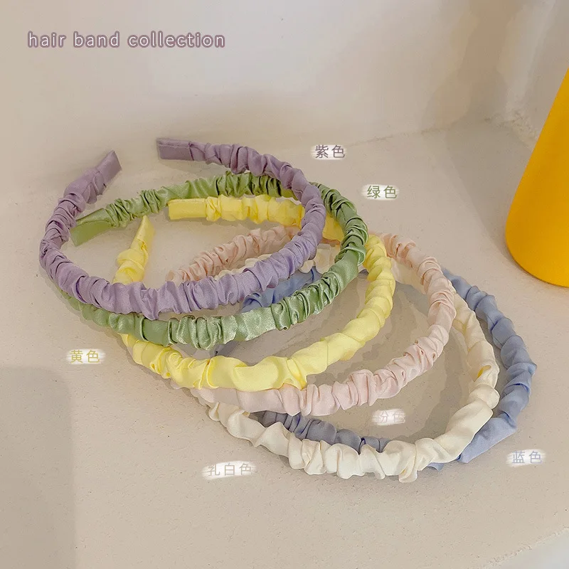 

Fine Fashion Headband, Edging Hair Accessories, Shiny Braided Headband, Braided Headband, Headband, Headwear