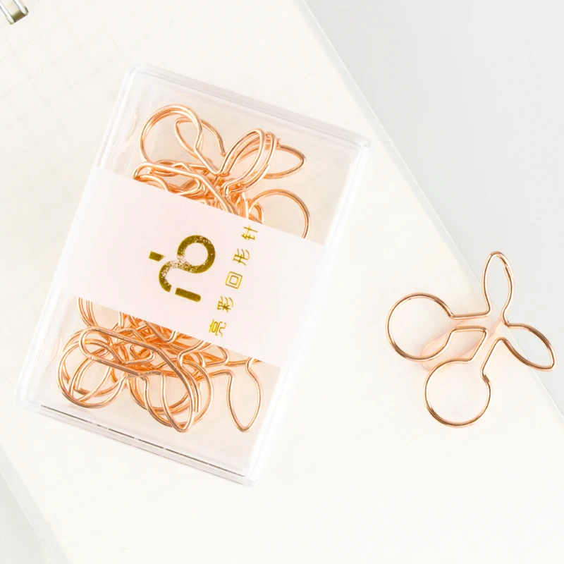 

Cherry Paper Clip Special-shaped Paper Clip Cartoon Creative Steel Pin Paper Clips Papeleria Office Accessories Paperclips