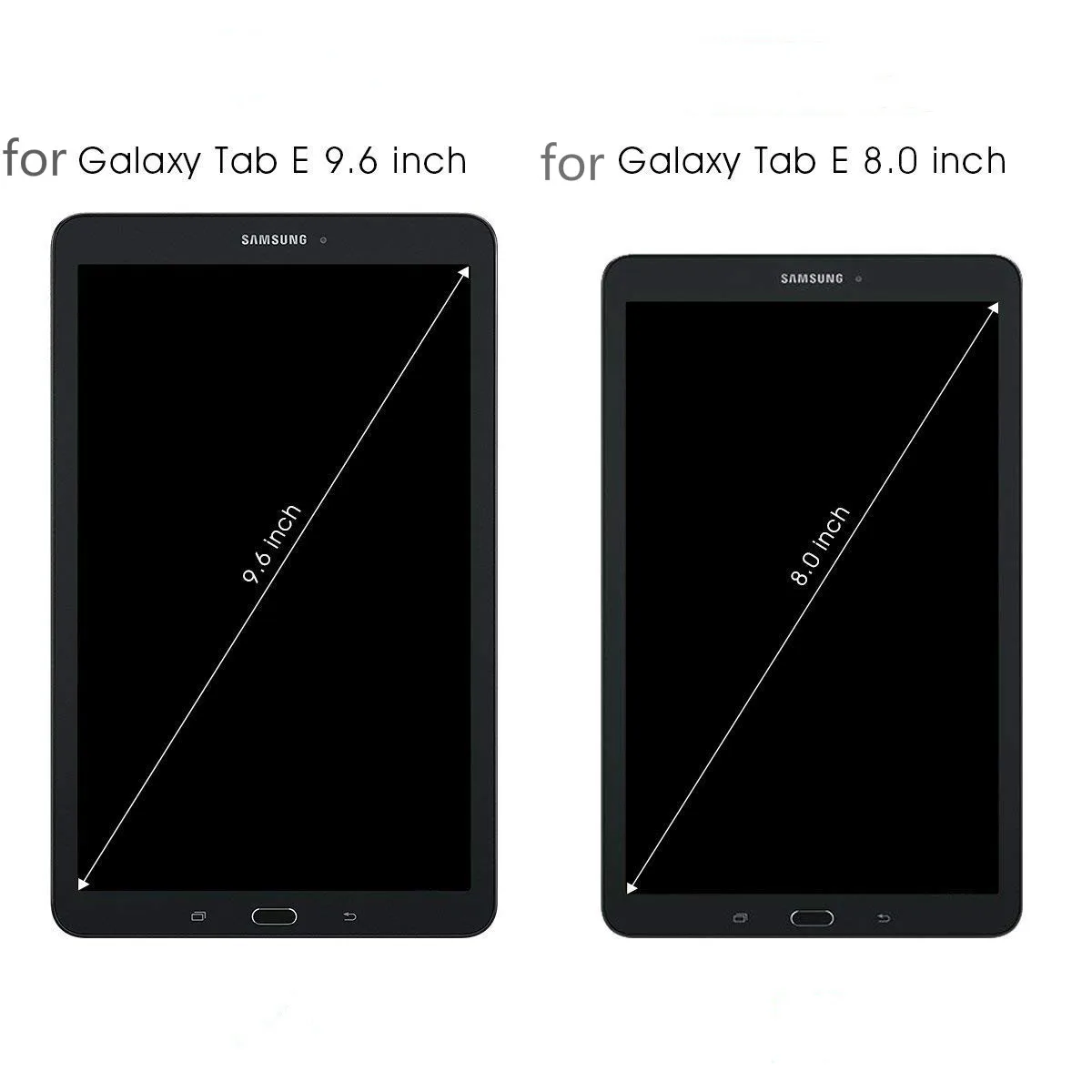 Закаленное стекло для Samsung Galaxy Tab E 9 6 10 1-дюймовая защитная пленка SM-T560 T561 T377V T375P T375