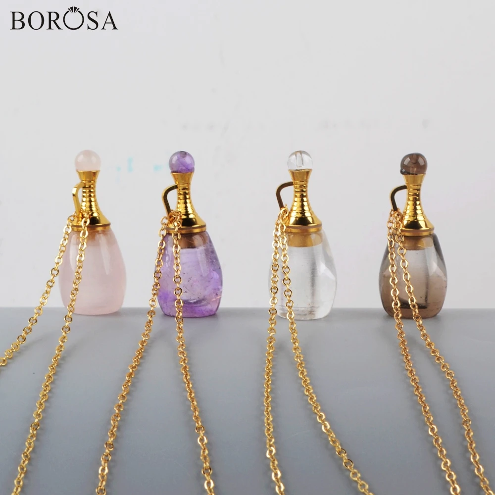 BOROSA 3 шт. 26 дюймов Gild много видов натуральные камни камень очаровательный в виде