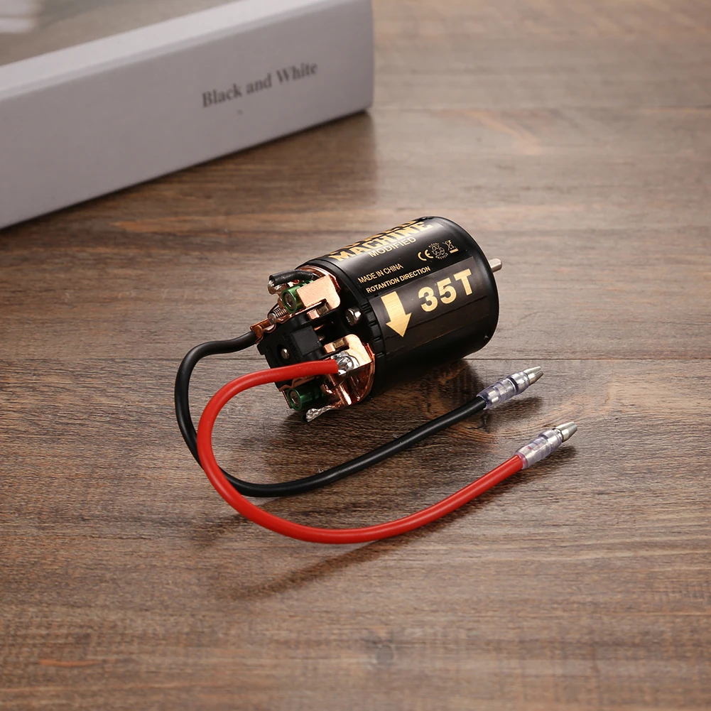 

Durable Brushed Motor Educational Learning Study Toy Gifts for 1/10 RC Car Off-Road Climbing Monster Accessories