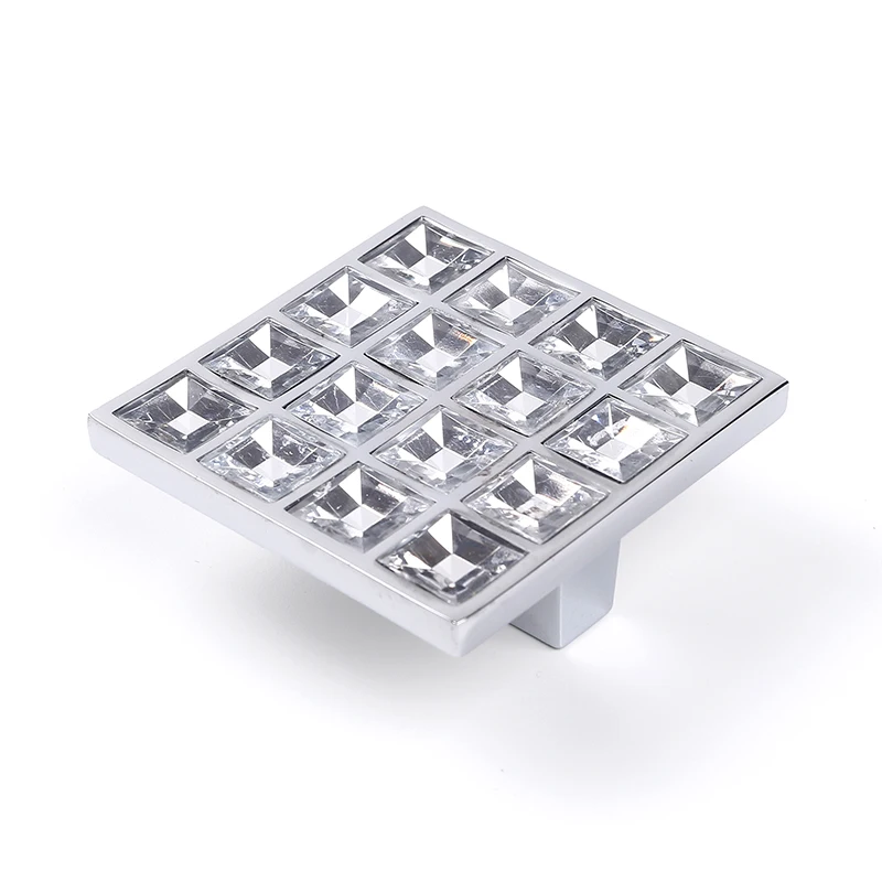 Новые алмазные Хрустальные Ручки Современные Простые ручки шкафа прикроватный