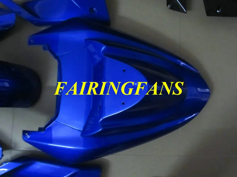 Комплект обтекателей под давлением для KAWASAKI Ninja ZX10R 04 05 ZX 10R 2004 2005 ABS синие Черные