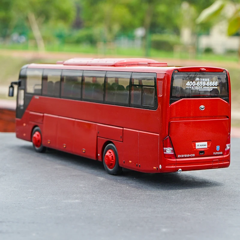 Оригинальная коробка 1:43 Масштаб Китай YuTong автобус туристическая машина литые игрушечные модели ZK6122H детские подарки