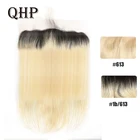 Человеческие волосы прямые натуральные волосы на сетке фронтальная #613 или #1b613 13x4 швейцарские бразильские человеческие волосы на сетке Фронтальная застежка XP10A