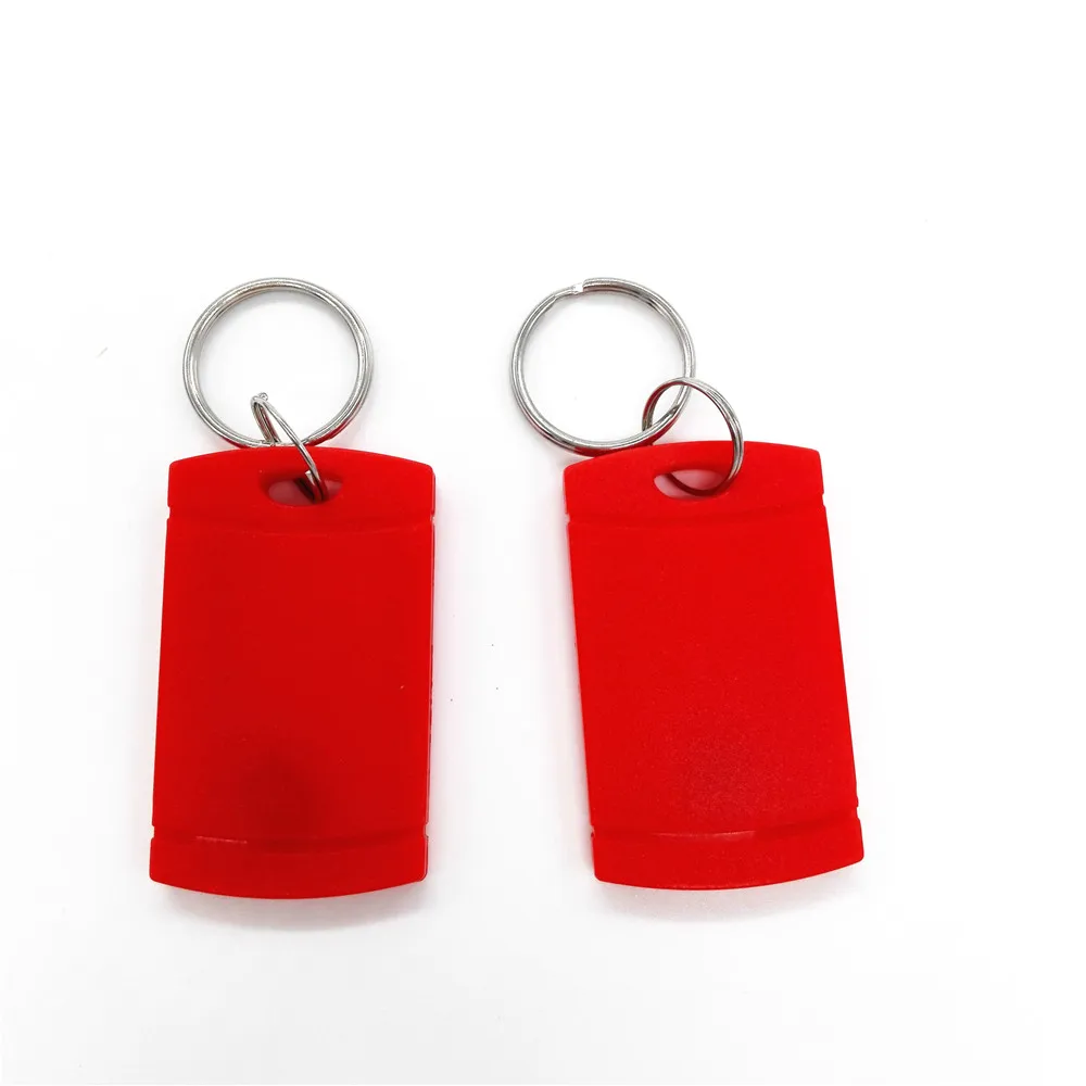 10 шт./лот многоцветная UID пустая цепочка для ключей Лифт парковка Входная защита