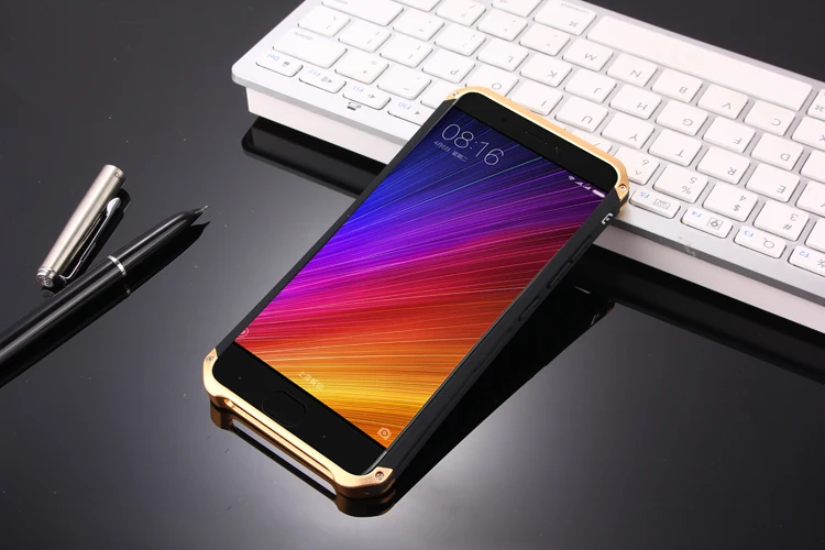 Антиосенняя металлическая рамка пластиковая задняя крышка для Xiaomi mi 5S mi 5S M5S алюминиевый сплав Мобильный Xiao mi 5S M 5S бампер чехол+ подарок