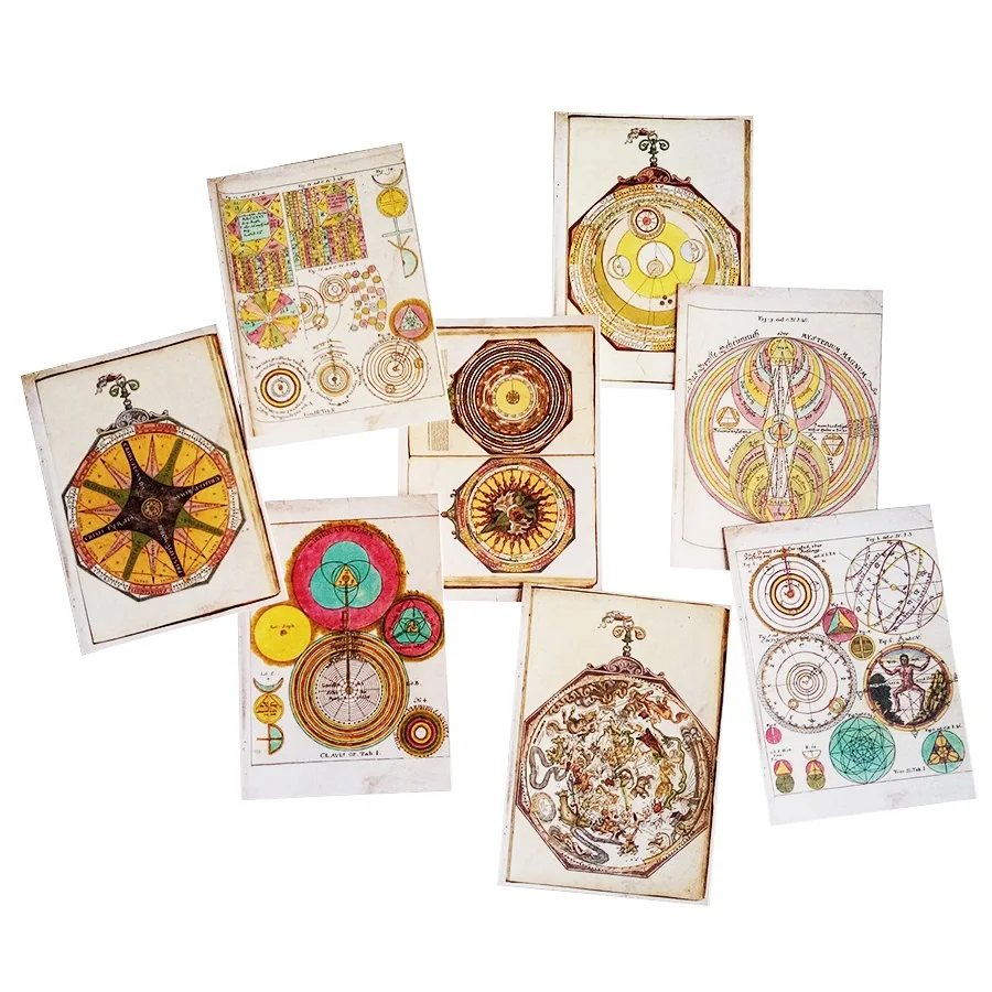 Винтажная открытка в стиле древней жизни человека 16 шт./лот модная Подарочная