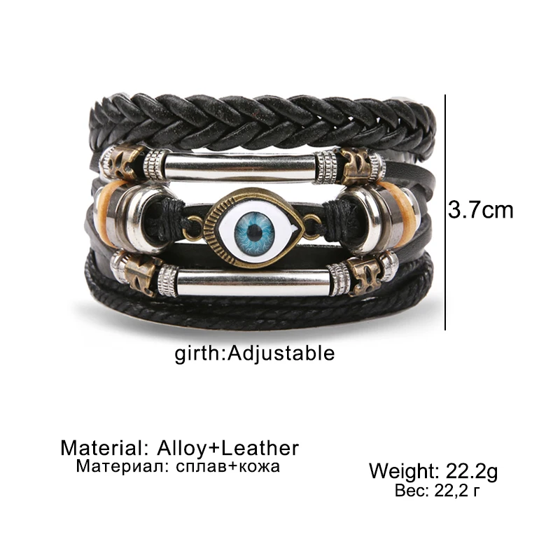 IFMIA Fashoin ювелирные изделия винтажный плетеный браслет Набор браслетов для женщин