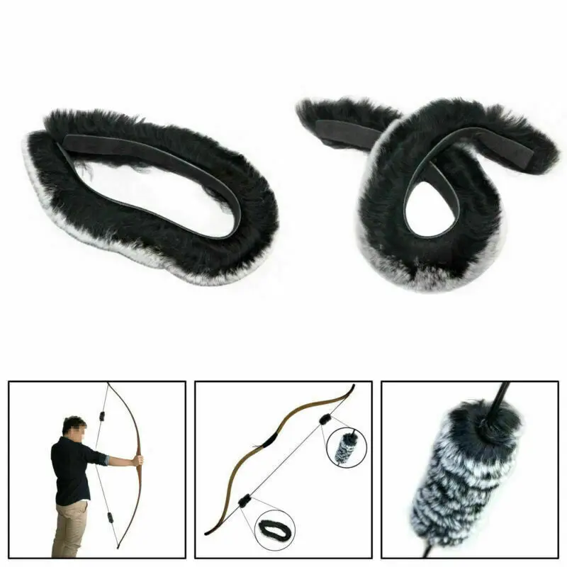 

Artudatech String Longbow Fur or Bow 2pk Recurve Rabbit Balls Silencers, Rex