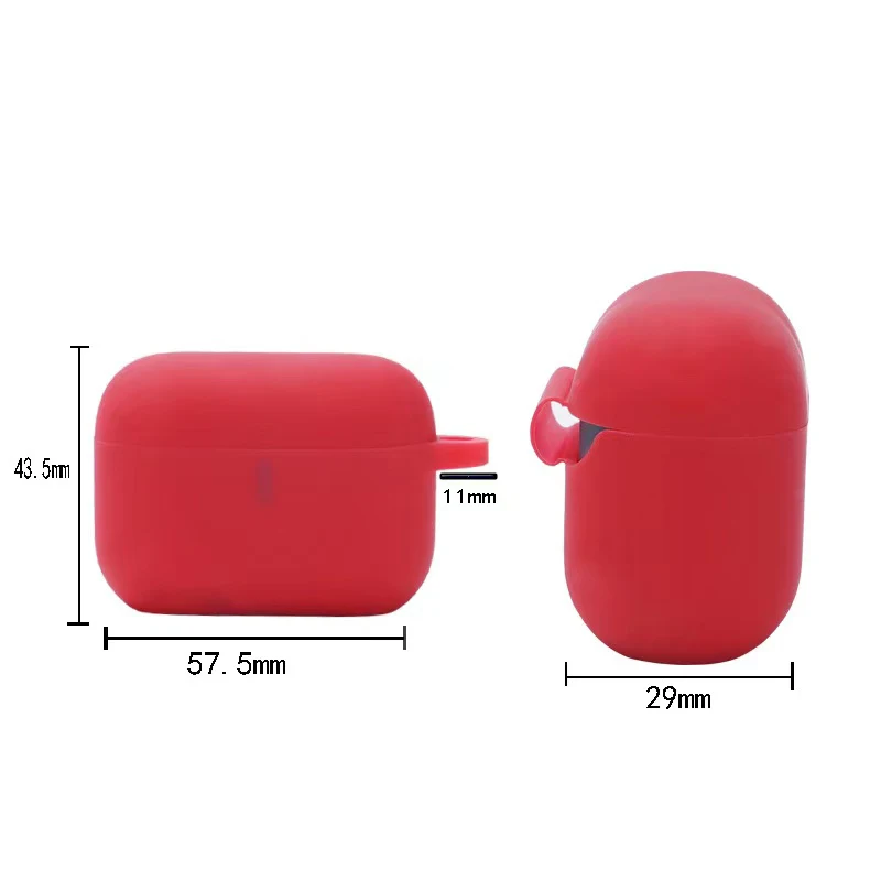

for QCY T10 / t11 Case cute cat cartoon Avocado flower Silicone Earphones Cover for QCY T 10 Cover Non-slip Protection Case