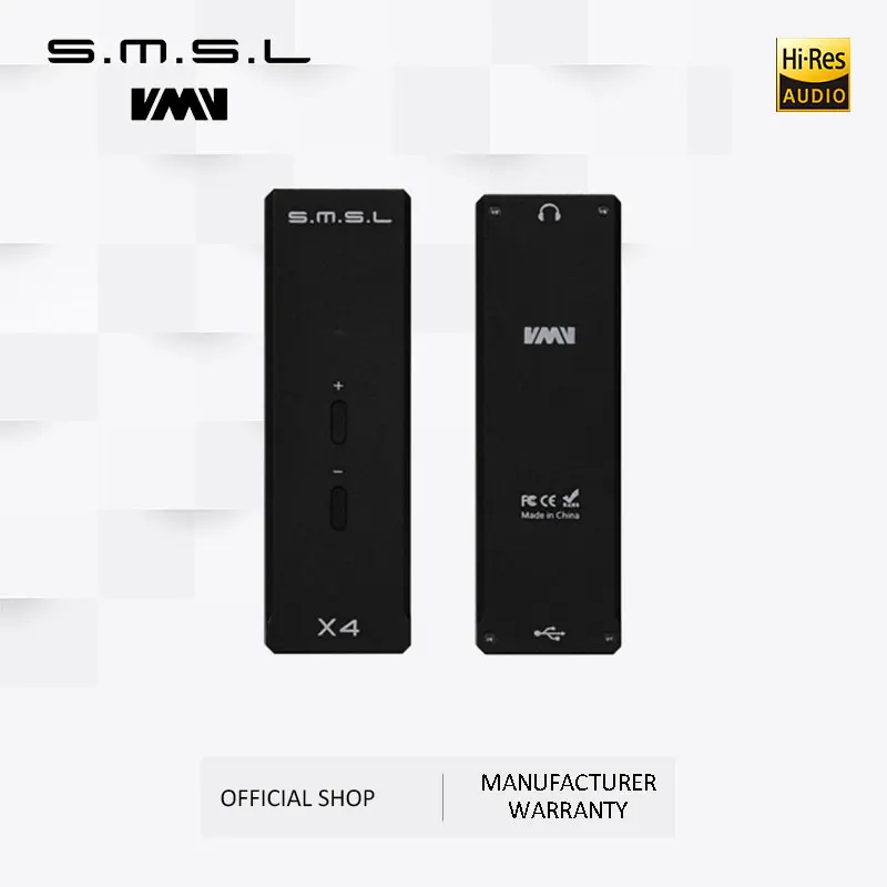 Портативный цифровой усилитель для наушников SMSL X4 TAS1028B WM8524G MR690PA USB DAC OTG вход 3 5 мм