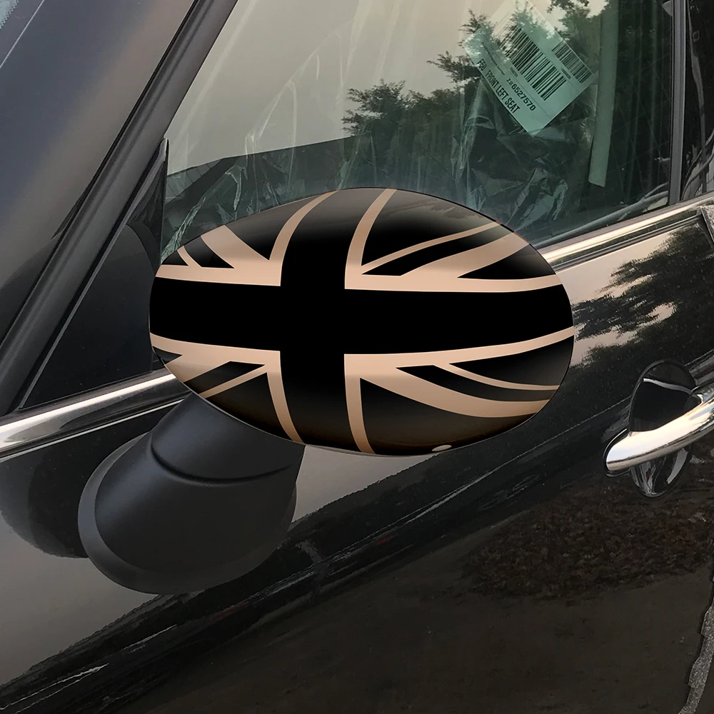 1 пара наклейки на чехол для зеркала заднего вида Mini Cooper F54 F55 F56 F57 F60 2020 Стайлинг