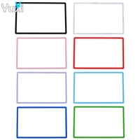 yuxi top upper lcd screen lens outer lens cover for nintend 2ds plastic front cover