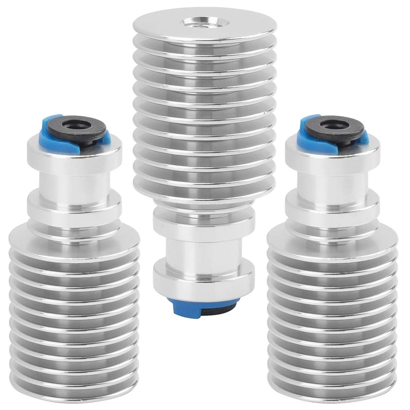 

Радиатор V6 1,75 мм, алюминиевый радиатор охлаждения, дистанционное соединение встроенной трубы Bowden с зажимом (3 шт.)