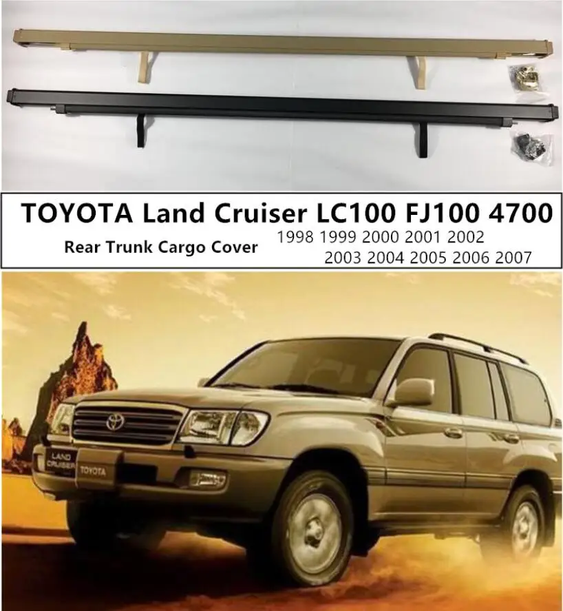 Задняя Крышка багажника для TOYOTA Land Cruiser LC100 FJ100 4700 1998 2007 высокое качество защитный