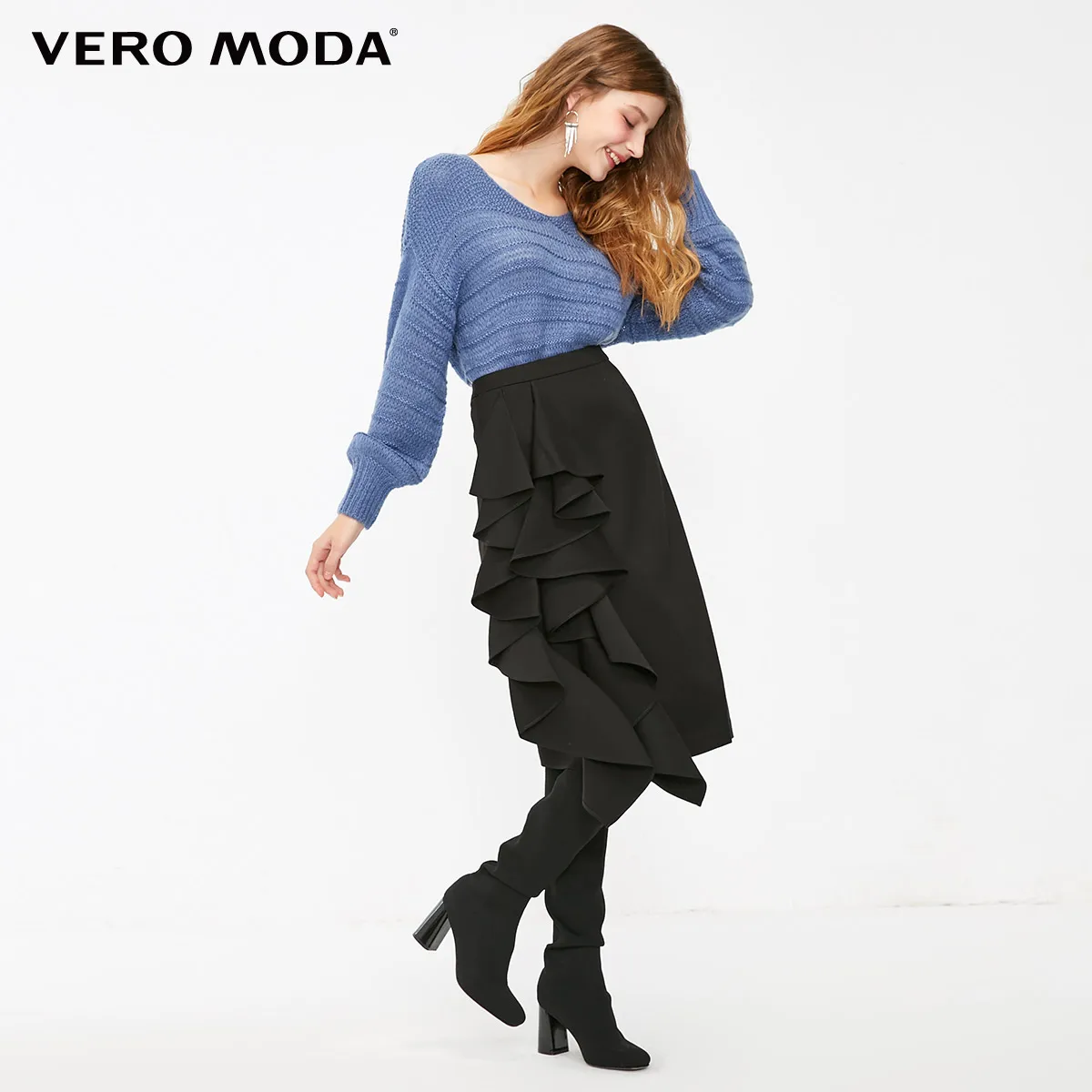 Женские юбки с оборками Vero Moda | 319116519 Женская одежда