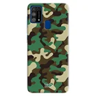 FunnyTechЧехол Камуфляжный зеленый для Samsung Galaxy M31 l
