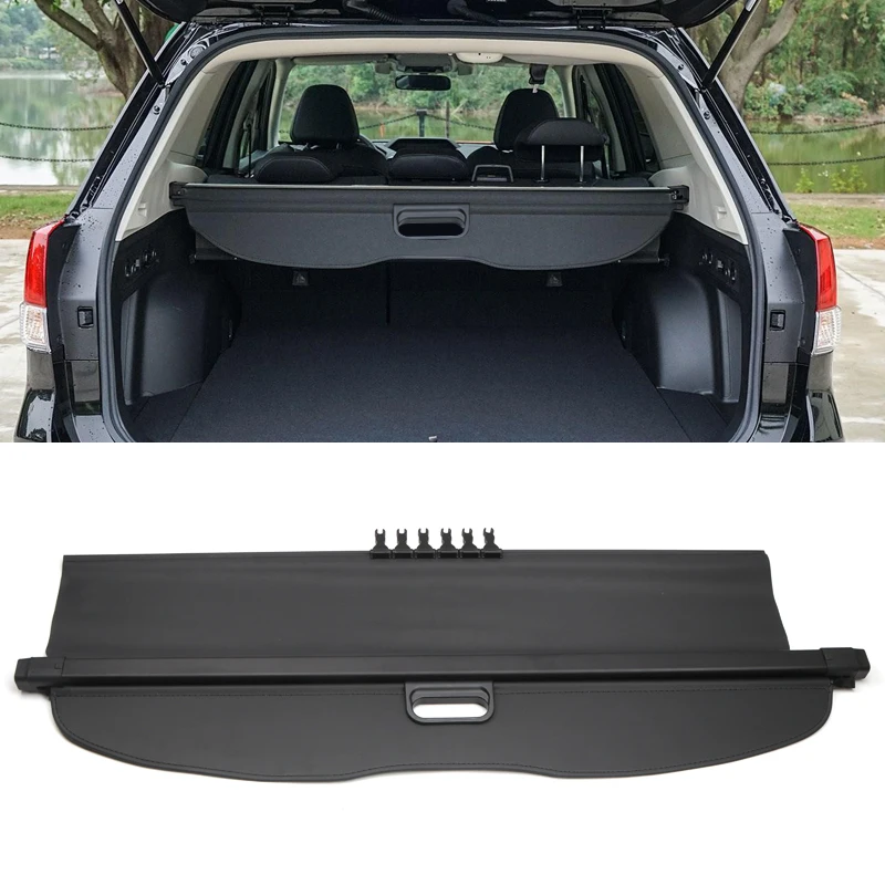 Для Subaru Forester 2019 2020 2021 внутренний выдвижной задний багажник груз багаж защитный