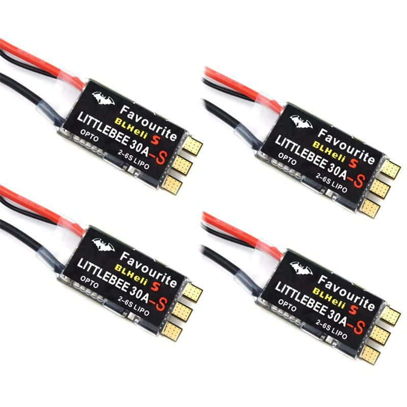 FVT BLlheli S SPRING 30A ESC 2 6S поддерживает Mulitshot DSHOT Oneshot42 OneShot125 Мультикоптер
