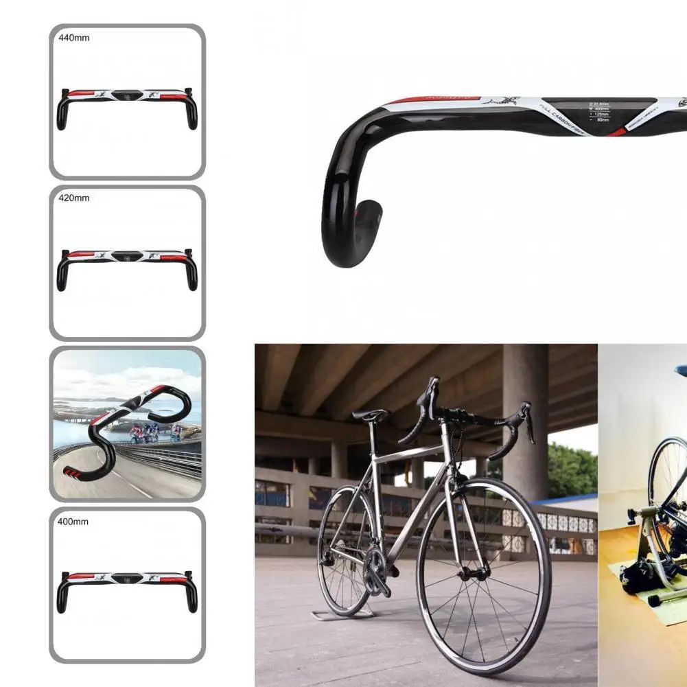 

Прочная устойчивая к коррозии углеродная ручка для велосипеда, изогнутая штанга для горного велосипеда