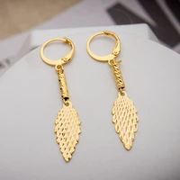 arabic wedding gold color jewelry dubai earrings for women ethiopian gold color banglesbracelets middle east african gifts