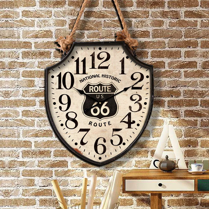 

Metat Retro Wall Clock Fashion Silent Nordic Living Room Creative Digital Wall Clock Large Luxury Reloj Pared Home Decor BH50HH