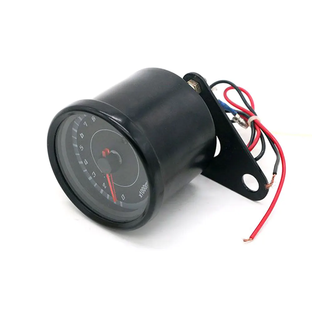 1000 RPM DC 12V Universal Motorcycle Tachometer LED Screen Meter Gauge 13K Speedometer for Honda Yamaha Suzuki | Автомобили и