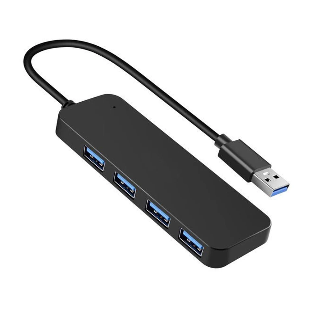 USB3.0 концентратор 4 порта Высокоскоростная передача удлинитель для ПК ноутбука