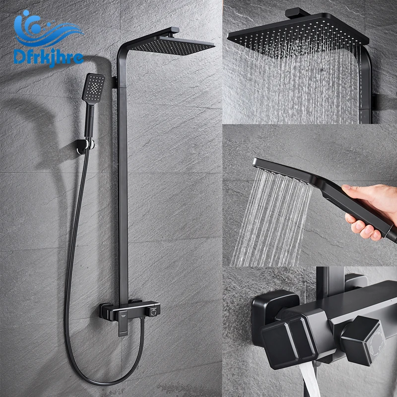 Dfrkjhre смеситель для душа масло втирают Бронзовый 8 &quotлатунь с ручного ванной