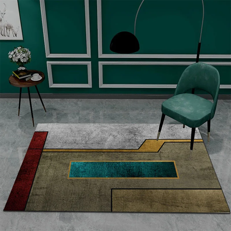 

Nordic Coffee Table Sofa Office Carpet Luxury Thicken Living Room Rugs Bedroom Carpet Floor Mat Lounge Rug Tatami Crawling Mats