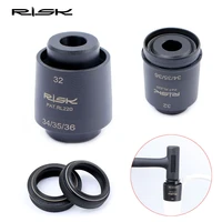 risk new rl220 mountain bicycle 4 in 1 shock front fork dust seal installation tool driver fits 32343536mm bike accessories